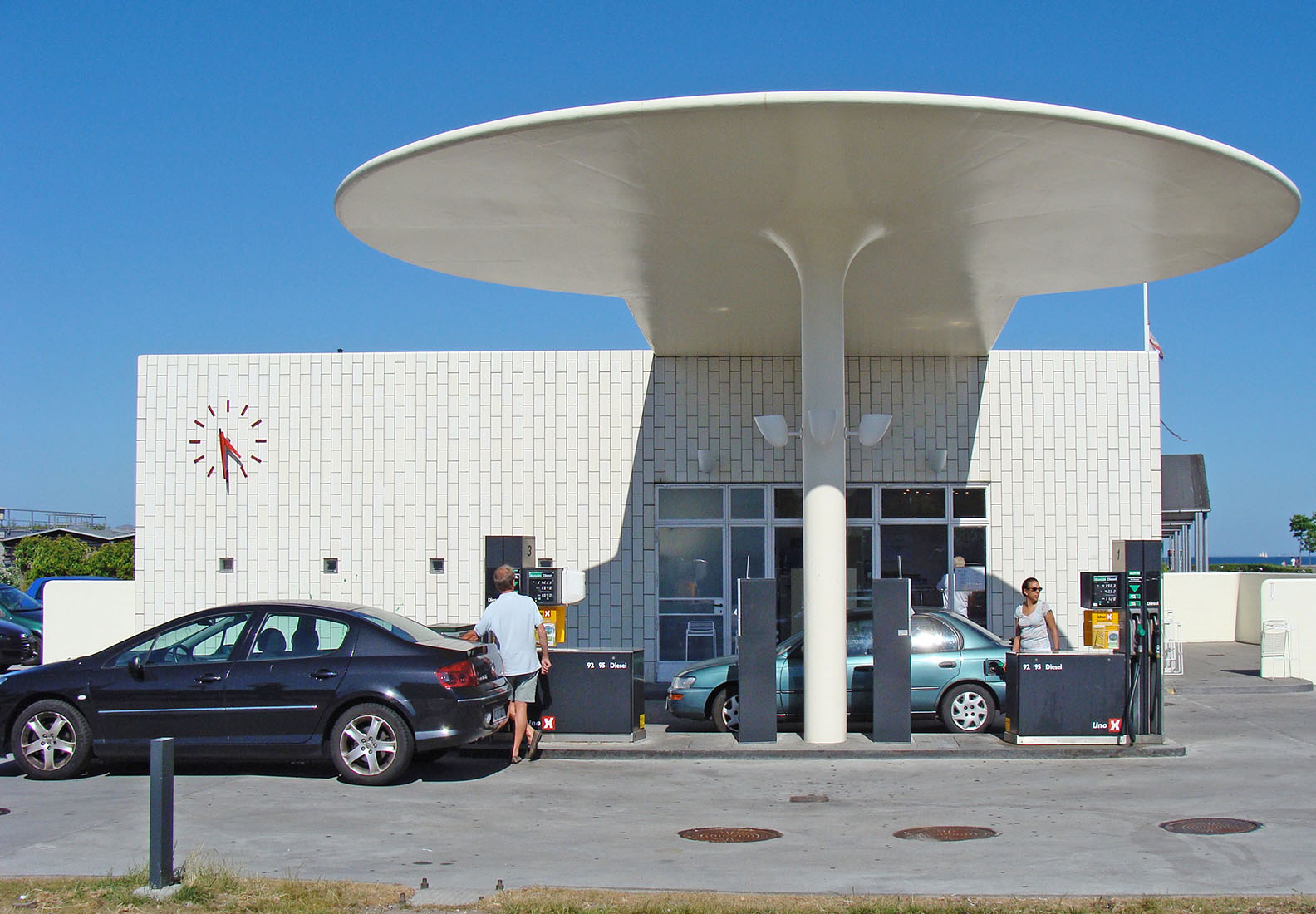 www.archipicture.eu Arne Jacobsen Texaco Service Station